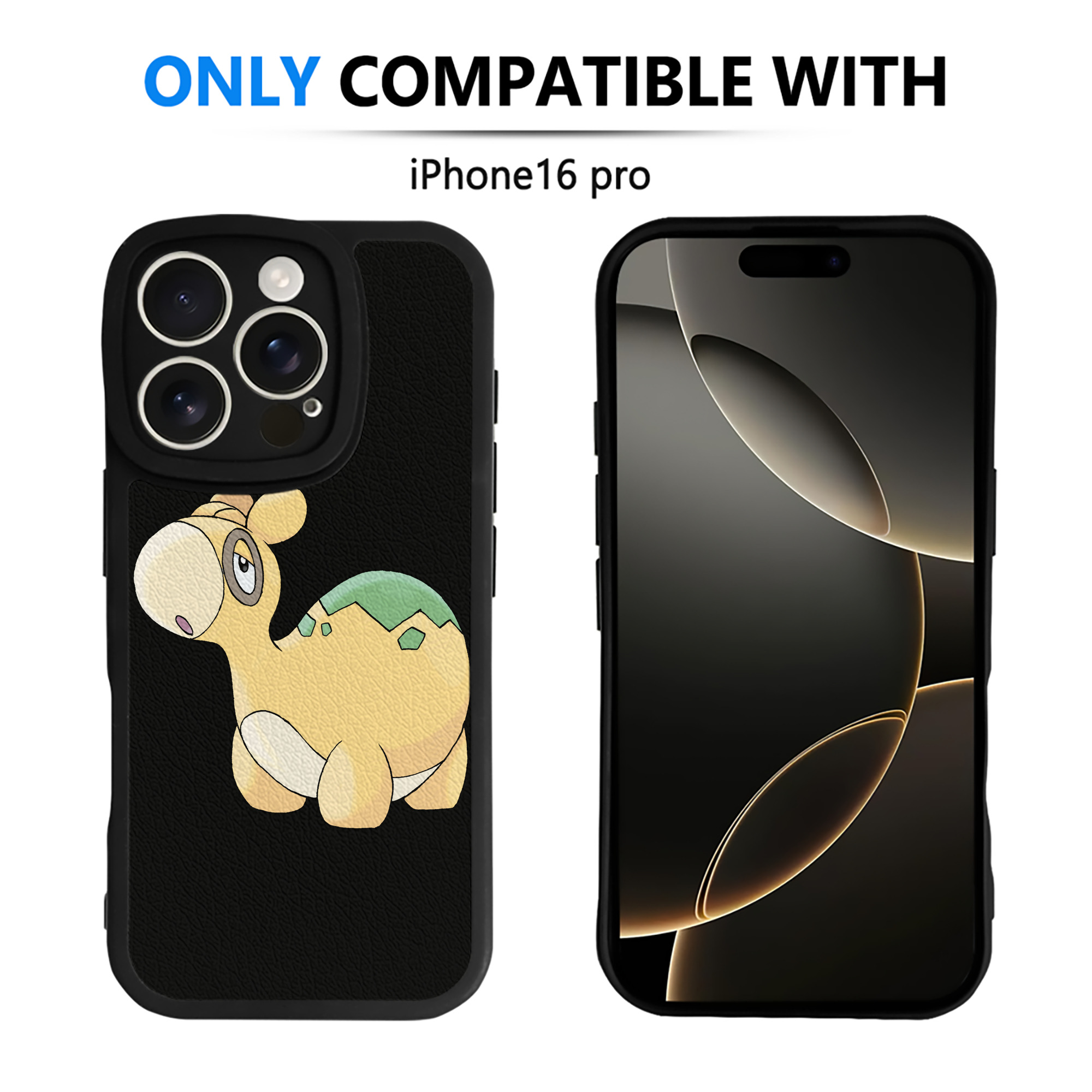 （画像用） ポケットモンスター Pokémon 【iPhone 16シリーズ対応】シリコンスマホケース（レザー調） 材質：シリコン
